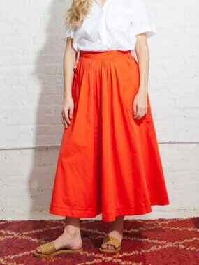 NWT Steven Alan Margot Skirt in Red